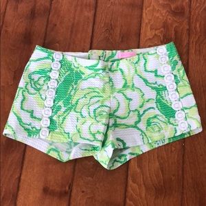 Floral print shorts